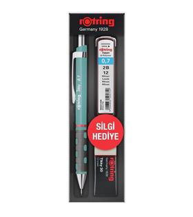 Rotring Okul Seti Tıkky Min Silgi 3 LÜ 0.7 MM Deniz Mavi RO-KK07-07-DNZMAVI