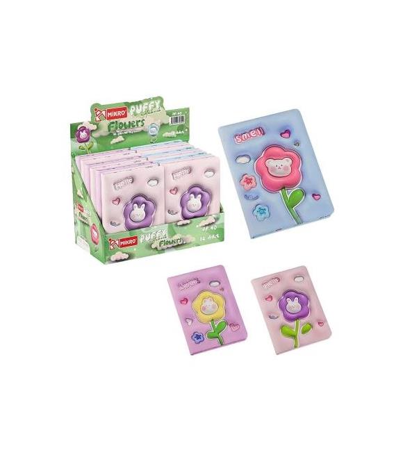 Mikro Not Defteri Puffy Flowers Pf-40