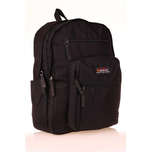 Kaukko Sırt Çantası Full Pocket Siyah K1599 Okula Dönüş Kampanyası Çantalar