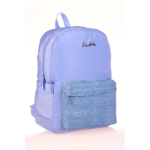 Kaukko Sırt Çantası Wıcker Soft Floral K1717 Okula Dönüş Kampanyası Çantalar