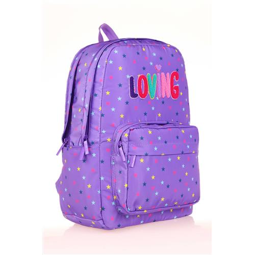 Kaukko Sırt Çantası Punch Purple K1735 Okula Dönüş Kampanyası Çantalar
