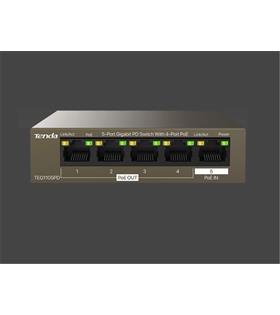 Tenda G0-5G-PoE 5 Port 4 Port Poe+ 10-100-1000 Switch Çelik Kasa POE Router