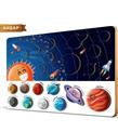 Art Puzzle Ahşap Frame Gezegenler 5879