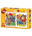 Art Puzzle 12+24 Parça Müzisyen Hayvanlar 4490