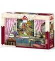 Art Puzzle 1500 Parça Penceremdeki Şato 5388