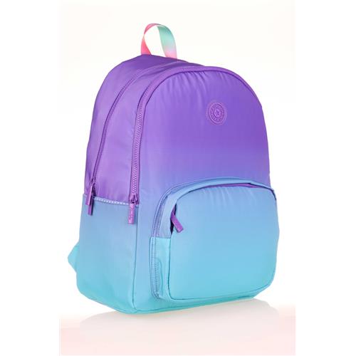 Kaukko Sırt Çantası Raınbow Purple K1757 Okula Dönüş Kampanyası Çantalar