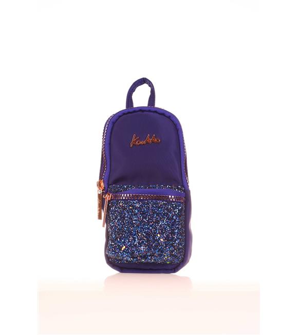 Kaukko Kalem Çantası Junıor Bag Brıght Taşlı-Lacivert K2556