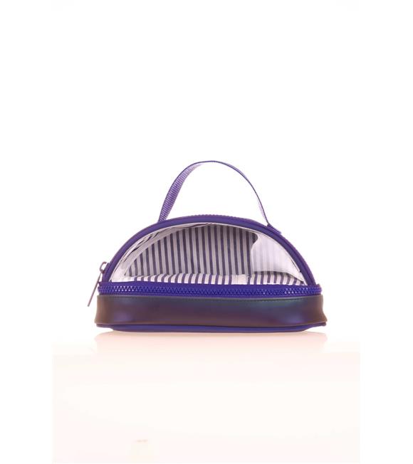 Kaukko Kalem Çantası Crescent Magıc Dreams Leather N.blue K2680