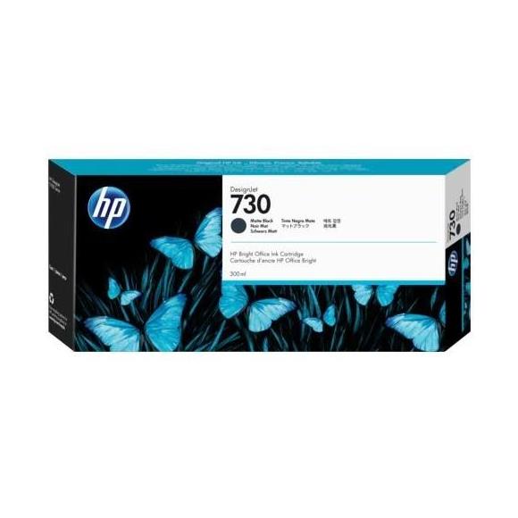 HP 730 Matte Black Mat Siyah 300 Ml Plotter Kartuşu P2V71A