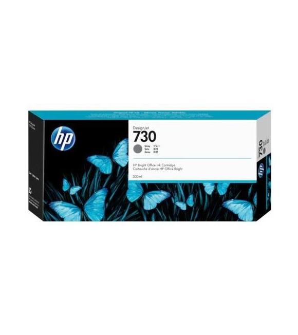 HP 730 Gray Gri 300 Ml Plotter Kartuşu P2V72A