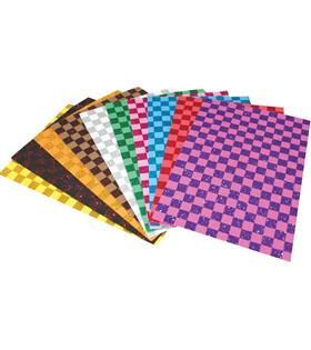 Lino Eva Kare Desenli 20x30 2 MM 10 Renk Simli 2801J-3