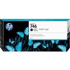 HP 746 Matte Black Mat Siyah 300 Ml Plotter Kartuşu P2V83A