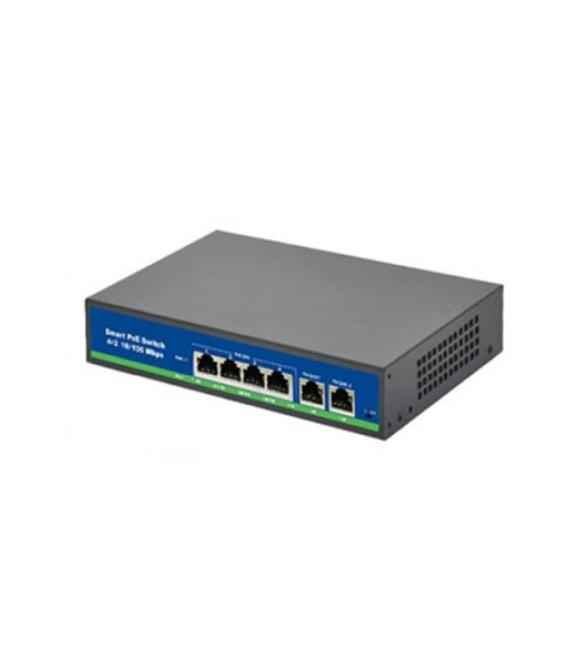 ISEE ISS-2028FP 24 Port Poe+ 10-100 Mbps 2 Port 10-100-1000 Uplink 2 Port SFP Switch 250W