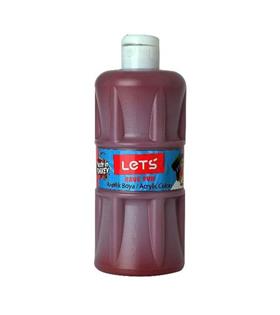 Lets Akrilik Boya 500 ML Kahverengi L-5308