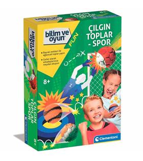 Clementoni Çılgın Toplar Spor Bilim ve Oyun 64323