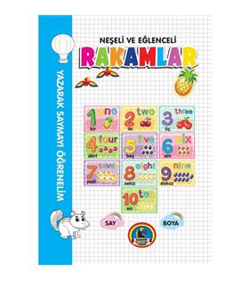4E Boyama Kitabı Neşeli Ve Eğlenceli Rakamlar Karatay Yayınevi Eğitim Gereçleri