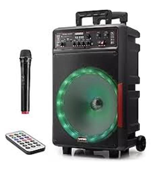 Kımıso QS-1343 30W Bluetooth Speaker Karaoke Uzaktan Kumandalı 12