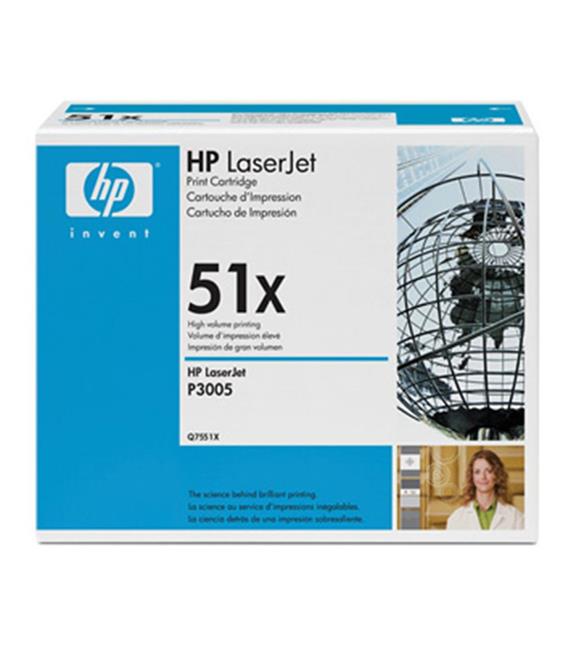 HP 51X Black Siyah 13.000 Sayfa Toner Q7551X