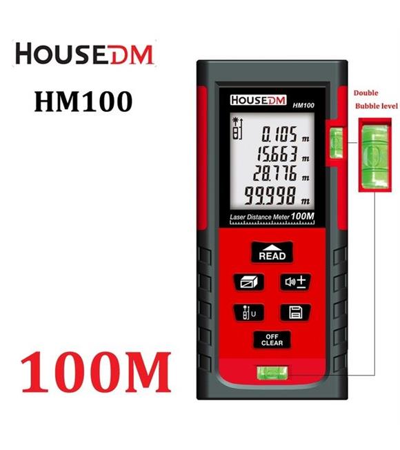 Dıstance 100mt Lazer Metre Ölçer