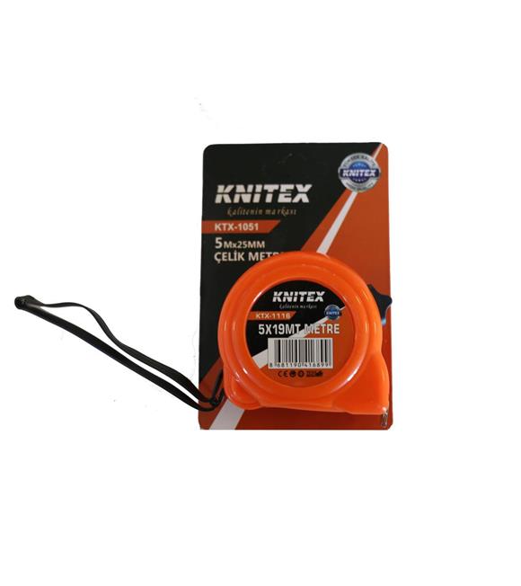 Knitex KTX-1116 Şerit Metre 5 Metre 19mm