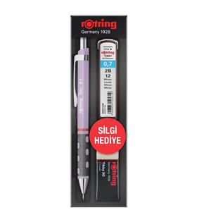Rotring Okul Seti Tıkky Min Silgi 3 LÜ 0.7 MM Lila RO-KK07-07-LILA