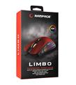 Rampage SMX-R33 LIMBO Makrolu Siyah-Kırmızı 6400dpi RGB Ledli Gaming Oyuncu Mouse