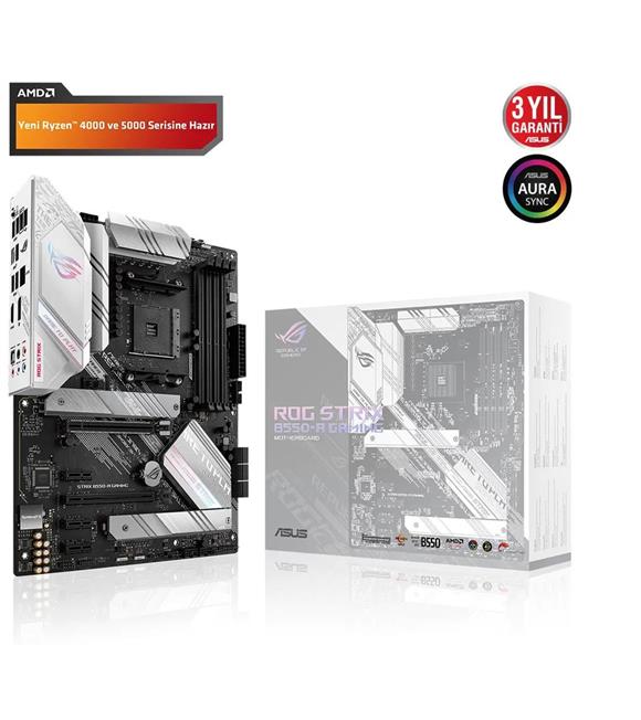 Asus Rog Strıx B550-A Gaming Amd B550 Am4 Ddr4 4600 Anakart