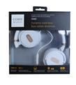 Coby Dynamic Solid Bass Mikrofonlu Kulaklık Beyaz (Stereo Jack)