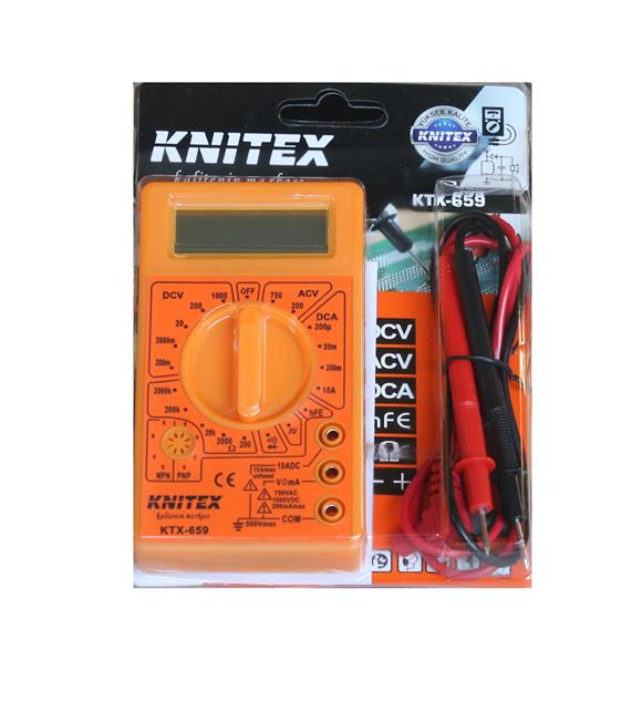 Knitex KTX-659 Dijital Avometre