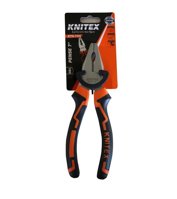 Knitex KTX-744 Pense 180mm 7" Karbon Çelik-Krom