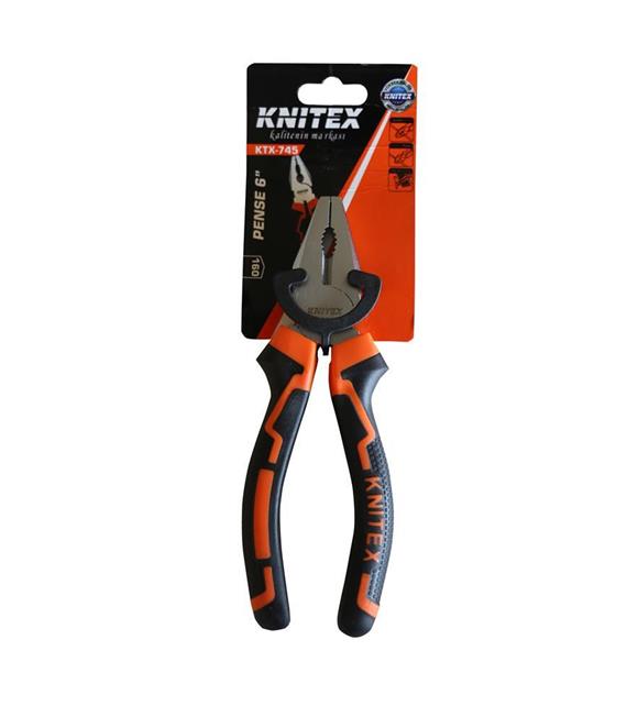 Knitex KTX-745 Pense 160mm 6" Karbon Çelik-Krom