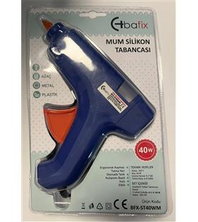 Bafix Mum Silikon Tabancası Mavi 40W