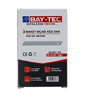 Bay-tec Maket Bıçağı Yedeği Dar MK-1558