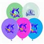 Balonevi Balon Unicorni Baskılı Pastelı 4+1 100 LÜ