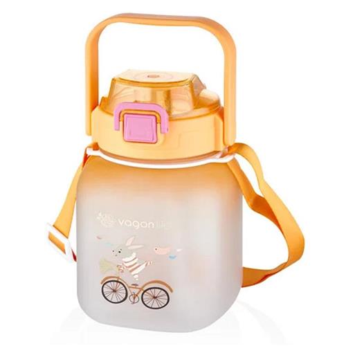 Vagon Life Vagonlife VGN2275-T 1100ml Turuncu Pipetli Matara Okula Dönüş Kampanyası Mataralar