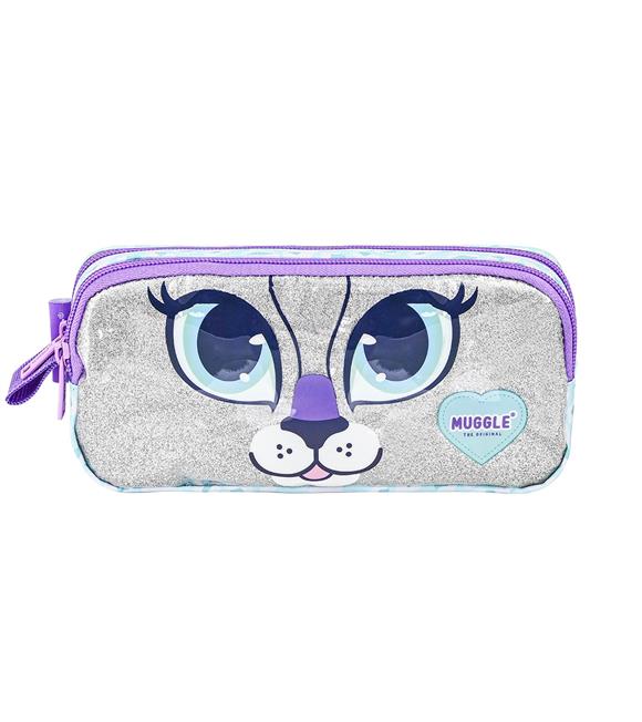 Muggle Kalem Çantası Shımmer Cat Koleksiyonu Mu-9051