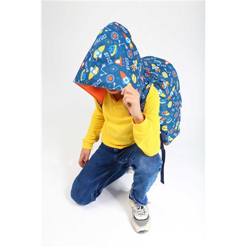 Kaukko Kids Sırt Çantası Evolution Space L5182 Okula Dönüş Kampanyası Çantalar