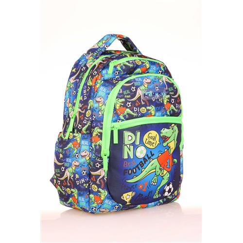 Kaukko Kids Sırt Çantası Fast dinosaur L5169 Okula Dönüş Kampanyası Çantalar