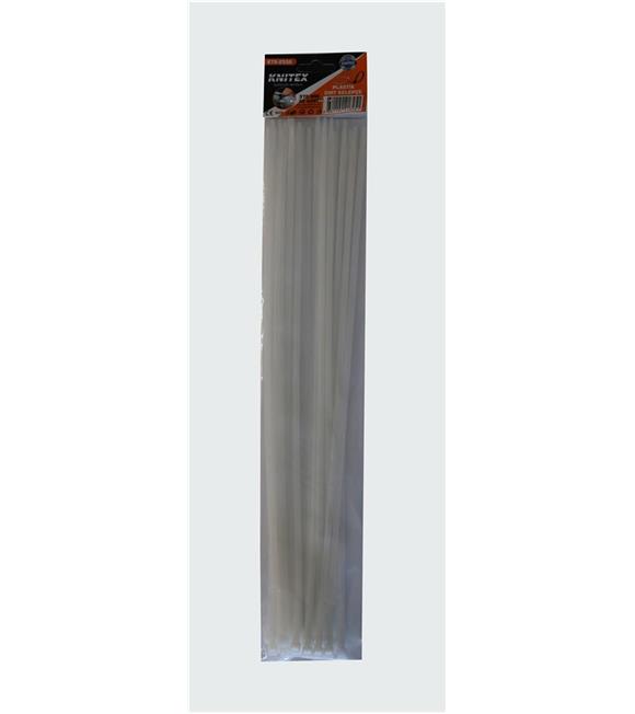 Knitex Ktx-2556 3.6x370 mm 25li Adet Beyaz Plastik Kelepçe