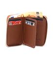 Rich Smith Mini Fermuarlı Cüzdan Hakiki Gerçek Deri 10607 Taba (Mat)_5)