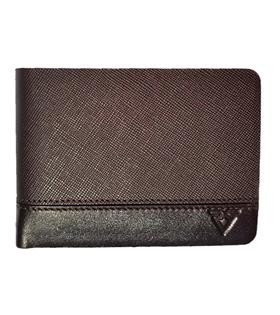 Rich Smith Saffiano Gerçek Deri Erkek Cüzdan 2513 Kahve (Hasır Baskı)