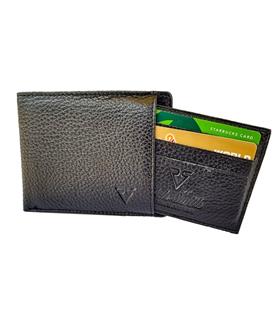 Rich Smith Twin Gerçek Deri Erkek Cüzdan 3013 Siyah