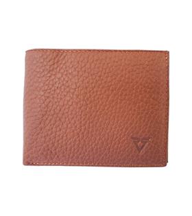 Rich Smith Clasman Gerçek Deri Erkek Cüzdan 8101 Mat Taba