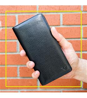 Rich Smith Portföy Cüzdan Ek Kartlık Hakiki Gerçek Deri 3130 Siyah (Arsel) Parlak