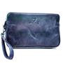 Rich Smith Gerçek Deri Tutaçlı El Çantası 3418 Dumanlı Lacivert
