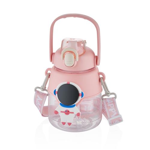 Vagon Life Vagonlife VGN6276 1250ml Pipetli Pembe Matara Okula Dönüş Kampanyası Mataralar