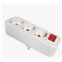 Mutlusan 3li Topraklı Anahtarlı  Fiş,Priz Düz Tip (001 170 033004 00 00 )