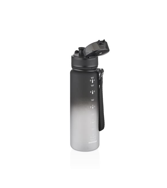 Vagonlife Uzspace 3026 500ml Siyah-Beyaz Tritan Matara