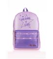 Kaukko K1568 Sparkle Sırt Çantası Duble Lila_1)