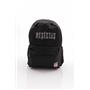 Me Sırt Çantası Beşiktaş Siyah Ön Cep Detaylı